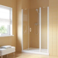 Душевая дверь в нишу Vegas-Glass EP-2F LUX 190 белый