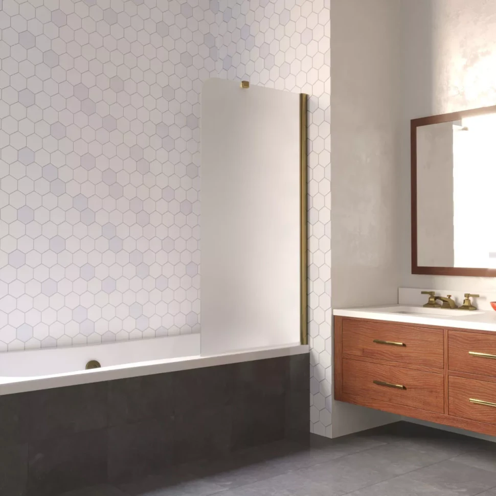 Ограждения на ванну Vegas-Glass EV LUX ST 76 бронза