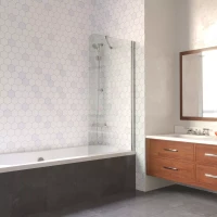 Ограждения на ванну Vegas-Glass EV LUX ST 76 глянцевый хром