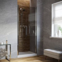 Дверь в душевую нишу Vegas-Glass EP LUX 90 глянцевый хром