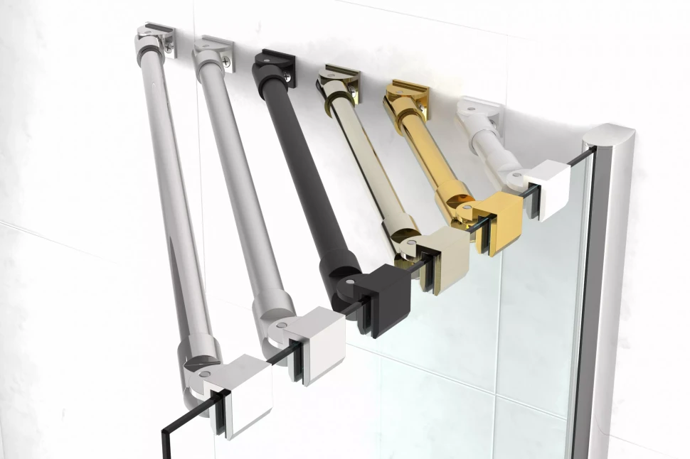 Душевая дверь в нишу Vegas-Glass EP-F-1 LUX 100 белый