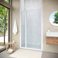 Душевая дверь Vegas-Glass EP-F-1 NOVO 120 h189 белый