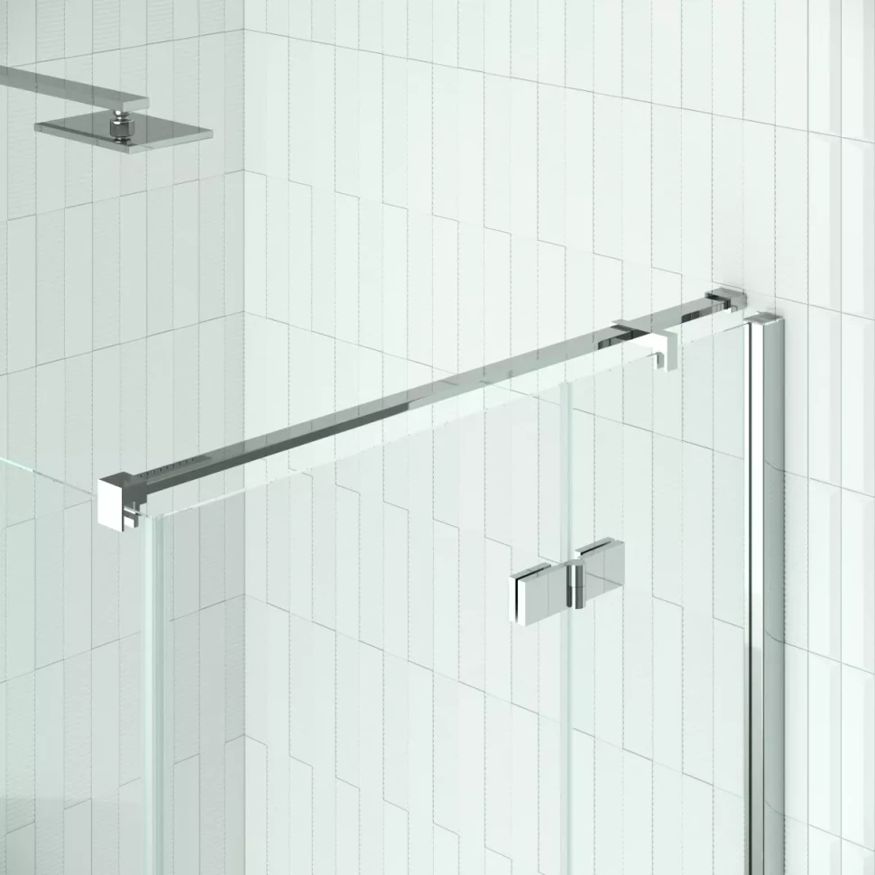 Душевой уголок Vegas-Glass AFP-Fis Retta 110x120 белый