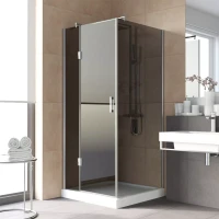 Душевой уголок Vegas-Glass AFP-Fis LUX 120x110 глянцевый хром