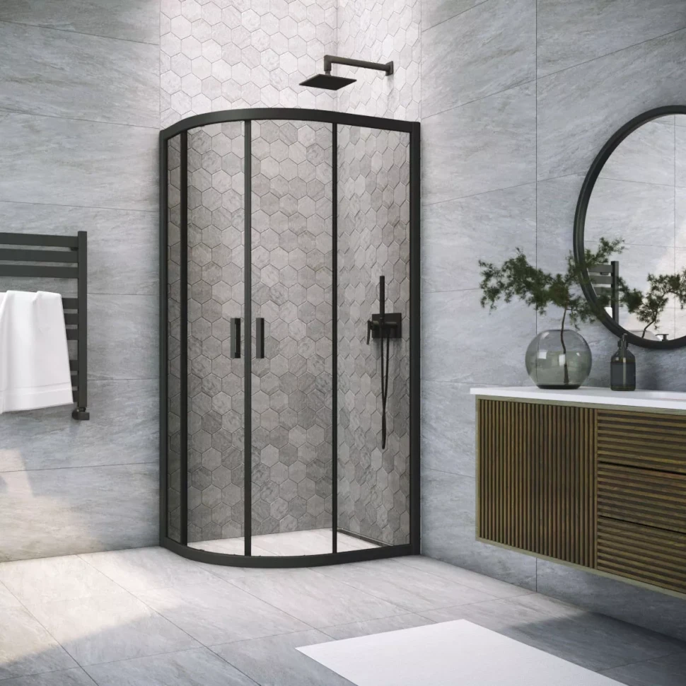 Vegas-Glass ZS-F NOVO 90x80 черный матовый