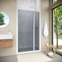 Душевая дверь Vegas-Glass EP-F-2 NOVO 120 h200 белый