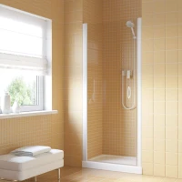 Дверь в душевую нишу Vegas-Glass EP LUX 95 белый