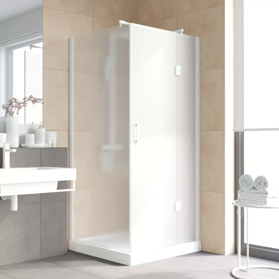 Душевой уголок Vegas-Glass AFP-Fis LUX 120x120 белый