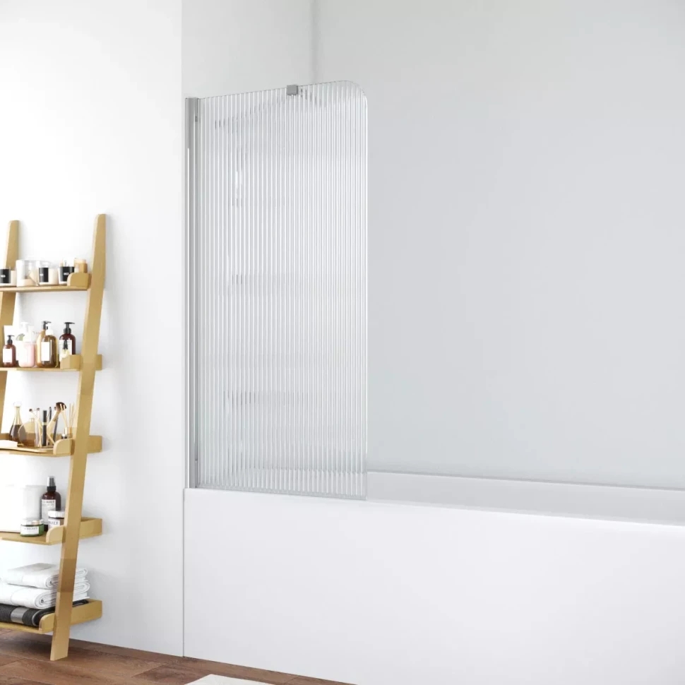 Шторки на ванну EV ST NOVO 60 глянцевый хром