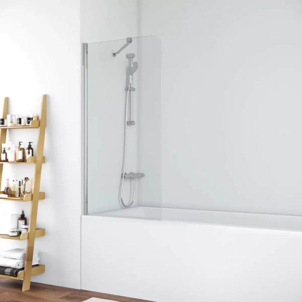 Шторки на ванну EV ST NOVO 60 глянцевый хром