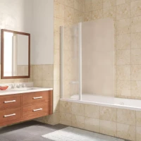 Шторки на ванну E2V LUX ST 125 белый