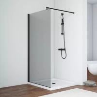 Неподвижные перегородки Vegas-Glass EAF NOVO 76 черный матовый