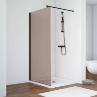 Неподвижные перегородки Vegas-Glass EAF NOVO 76 черный матовый