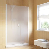 Душевая дверь в нишу Vegas-Glass EP-F-2 LUX 110 белый