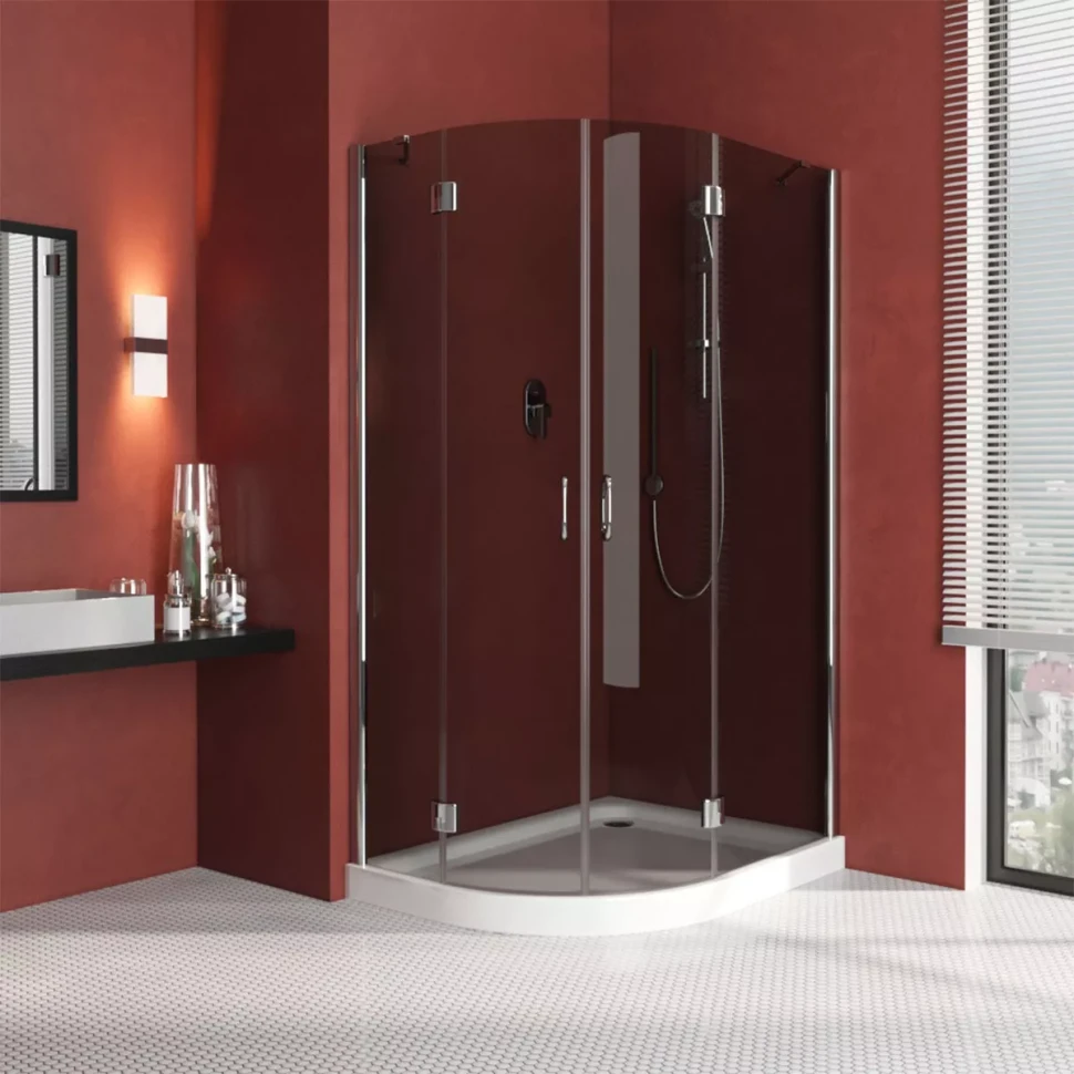 Vegas-Glass AFS-F LUX 120x80 глянцевый хром