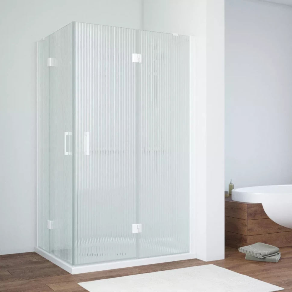 Vegas-Glass AFA-F NOVO 90x80 белый