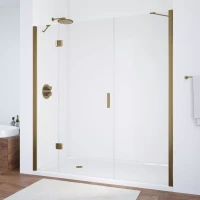 Дверь в душевой проем Vegas-Glass AFP-F NOVO 200 бронза
