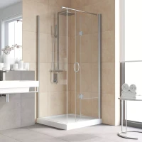 Душевой уголок Vegas-Glass GPS-Fis LUX 80x110 глянцевый хром