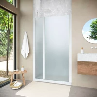 Душевая дверь Vegas-Glass EP-F-2 NOVO 125 h200 белый