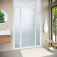 Душевая дверь Vegas-Glass EP-2F NOVO 130 h200 белый