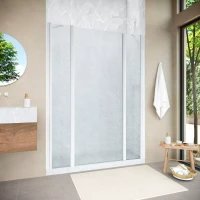 Душевая дверь Vegas-Glass EP-2F NOVO 130 h200 белый