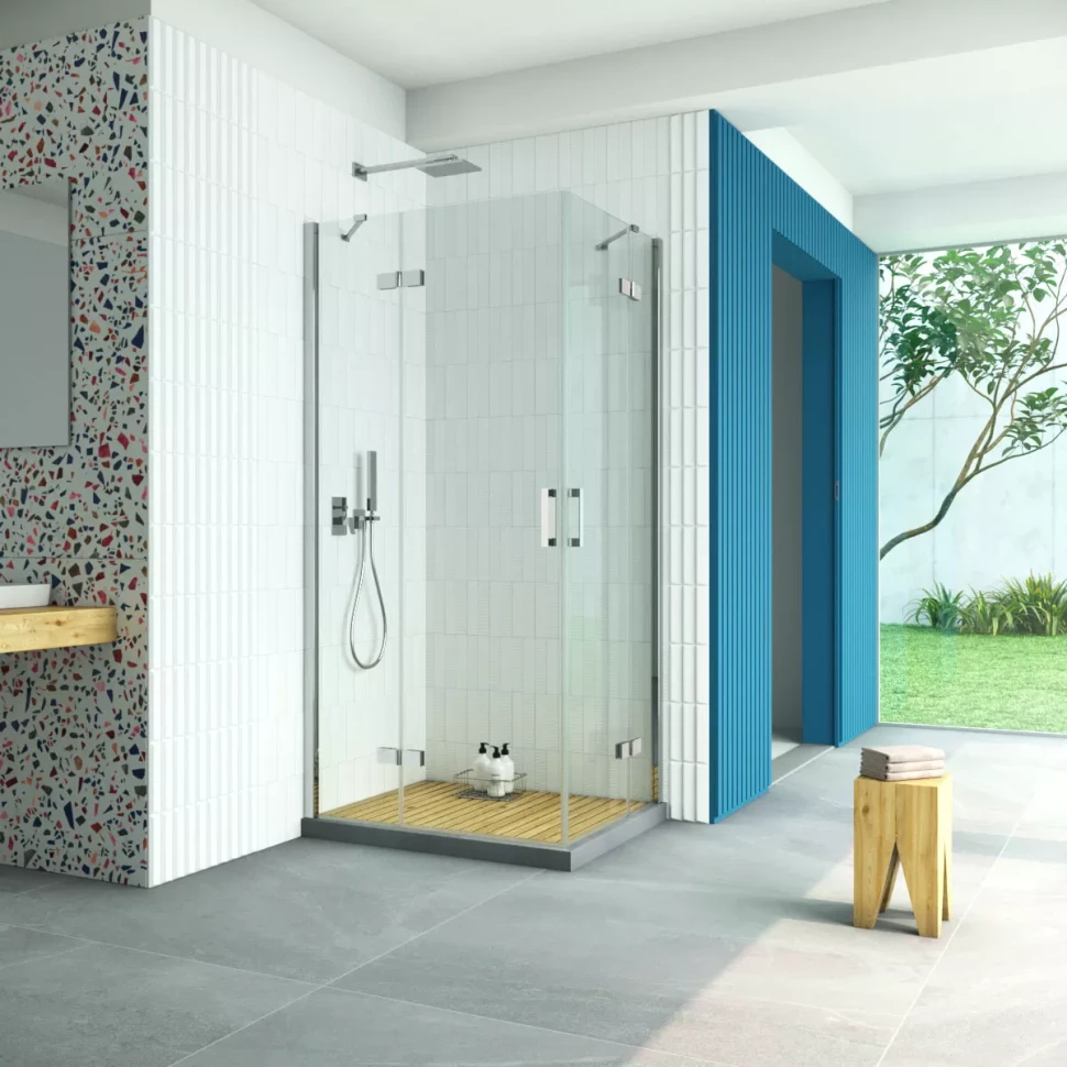 Vegas-Glass AFA-F Retta 100x90 белый