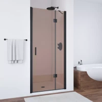 Душевая дверь Vegas-Glass AFP NOVO 110 черный матовый