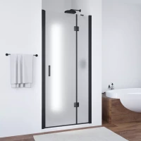 Душевая дверь Vegas-Glass AFP NOVO 110 черный матовый