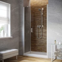 Душевая дверь в нишу Vegas-Glass EP-F-2 LUX 115 белый