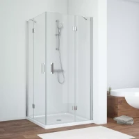 Душевой уголок Vegas-Glass AFA NOVO 80x80 глянцевый хром