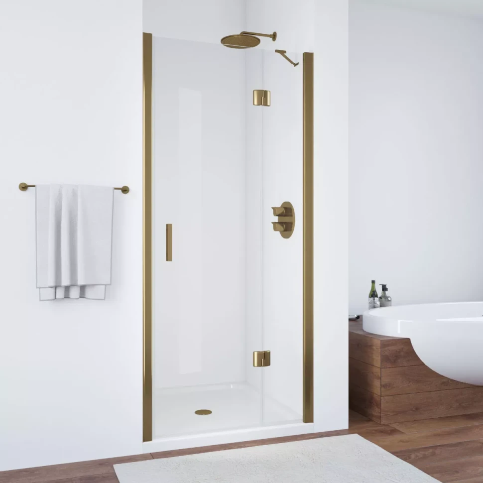 Душевая дверь Vegas-Glass AFP NOVO 120 бронза