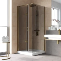 Душевой уголок Vegas-Glass GPS-Fis LUX 80x120 бронза