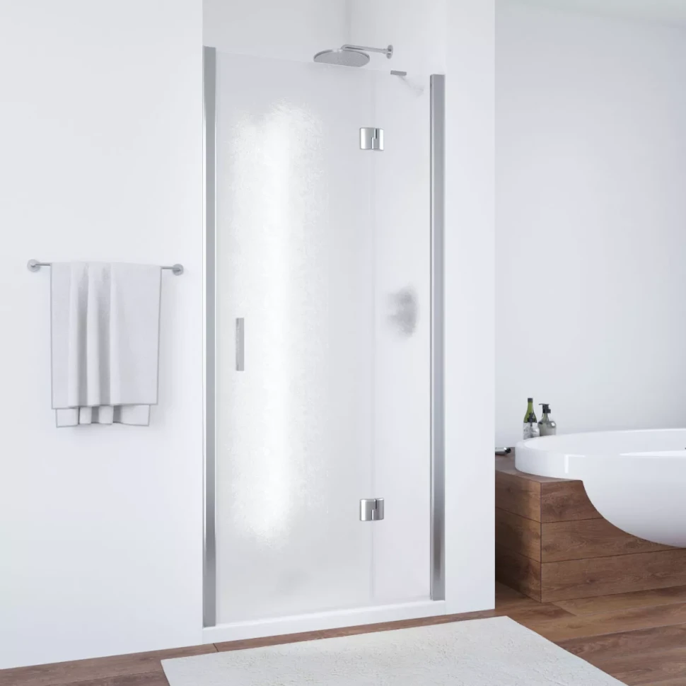 Душевая дверь Vegas-Glass AFP NOVO 120 глянцевый хром