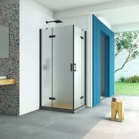 Vegas-Glass AFA-F Retta 100x90 черный матовый