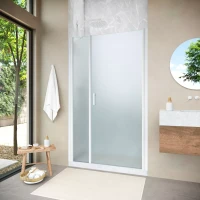 Душевая дверь Vegas-Glass EP-F-2 NOVO 130 h189 белый