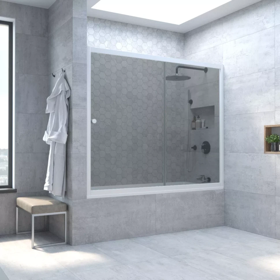 Ограждения на ванну Vegas-Glass ZV NOVO 170 белый