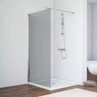 Неподвижные перегородки Vegas-Glass EAF NOVO 86 глянцевый хром