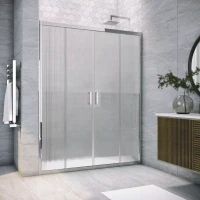 Душевая дверь в нишу Vegas-Glass Z2P TUR NOVO 185 глянцевый хром