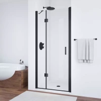 Душевая дверь Vegas-Glass AFP NOVO 120 черный матовый