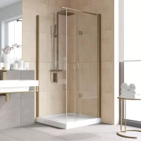 Душевой уголок Vegas-Glass GPS-Fis LUX 80x80 бронза