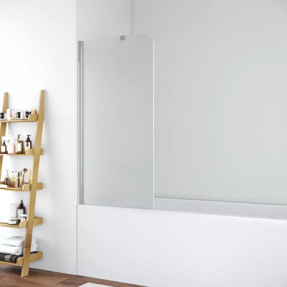 Шторки на ванну EV ST NOVO 76 глянцевый хром