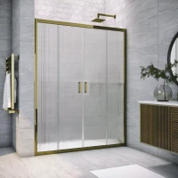 Душевая дверь в нишу Vegas-Glass Z2P TUR NOVO 190 бронза