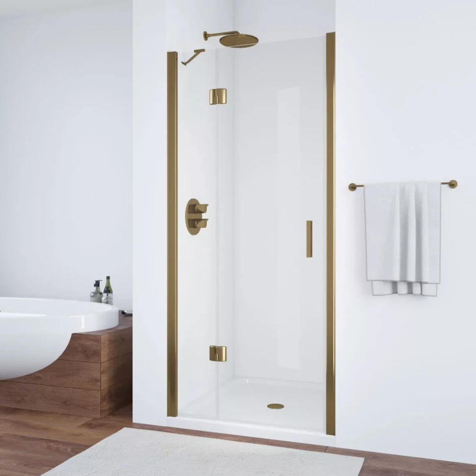Душевая дверь Vegas-Glass AFP NOVO 90 бронза