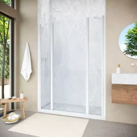 Душевая дверь Vegas-Glass EP-2F NOVO 185 h200 белый