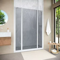 Душевая дверь Vegas-Glass EP-2F NOVO 185 h200 белый