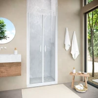 Душевая дверь в нишу Vegas-Glass E2P NOVO 95 h189 белый