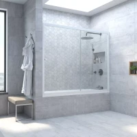 Ограждения на ванну Vegas-Glass ZV NOVO 180 белый