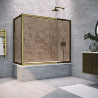 Шторки на ванну ZV+ZVF TUR NOVO 150x70 бронза