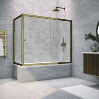 Шторки на ванну ZV+ZVF TUR NOVO 150x70 бронза