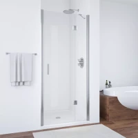 Душевая дверь Vegas-Glass AFP NOVO 90 глянцевый хром